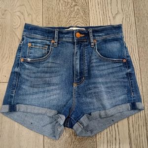 *Free Giveaway* Garage Dark Blue Denim Shorts